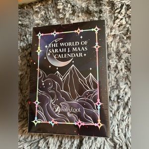 World of Sarah J mass calandar from fairyloot